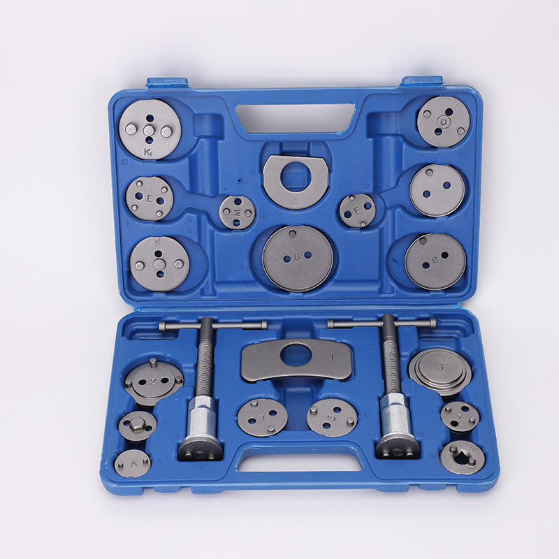 21pcs刹车分泵回位工具活塞顶回汽修汽保拆装更换工具维修厂家