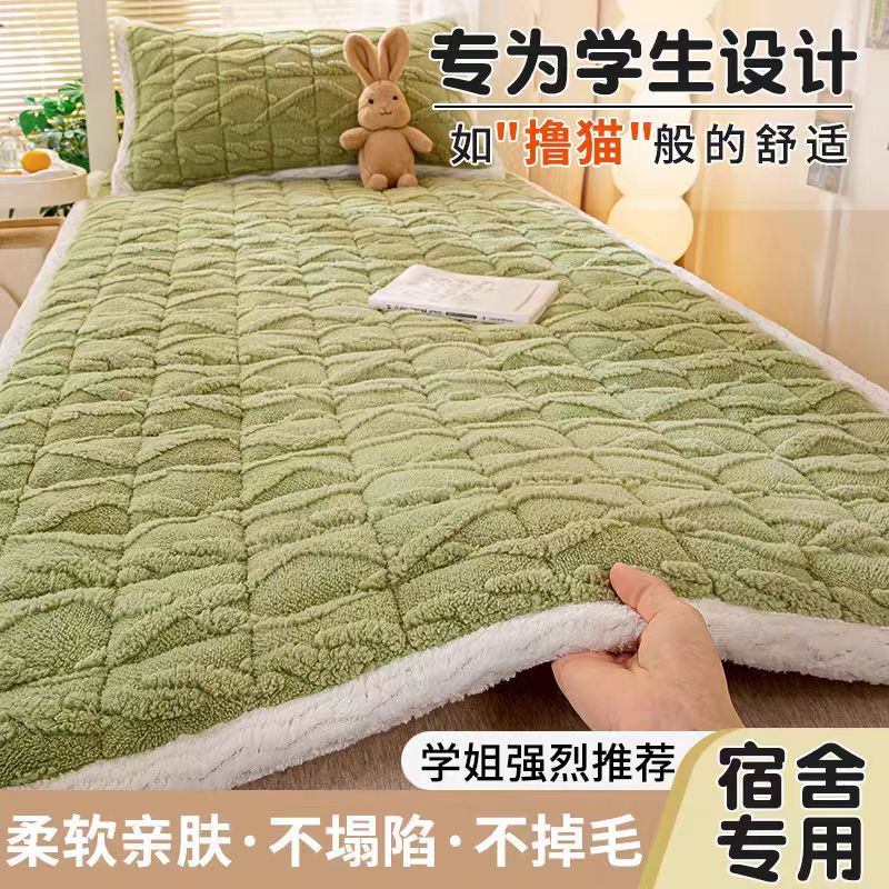 Thickened student dormitory mattress, winter taffeta mattress, single bed home bedroom soft mattress, manufacturer wholesale