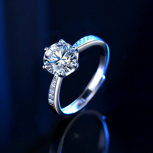 Mobius Couple Ring Sterling Silver Niche Design Adjustable Open Ring_voghion.com