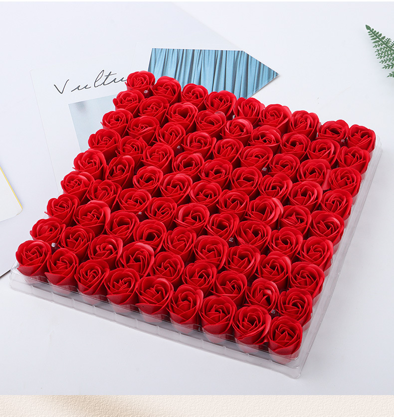 Valentine's Day Fashion Flower Paper Date 1 Set display picture 1