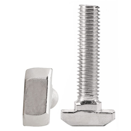 304 stainless steel T-shaped screws GB37T-shaped groove bolts T-shaped mold pressure plate screws M5M6M8M10M12