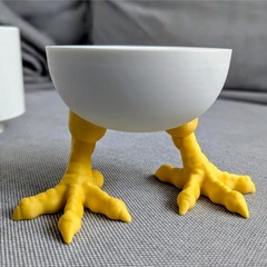クロスボーダー新品Chicken clawporcelain holder鶏爪式磁器スタンドホーム置物