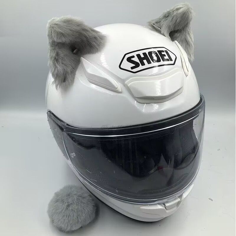Motuoche – Auto Parts and Accessories Cat Ears - gray-ears-with-wire-simulation