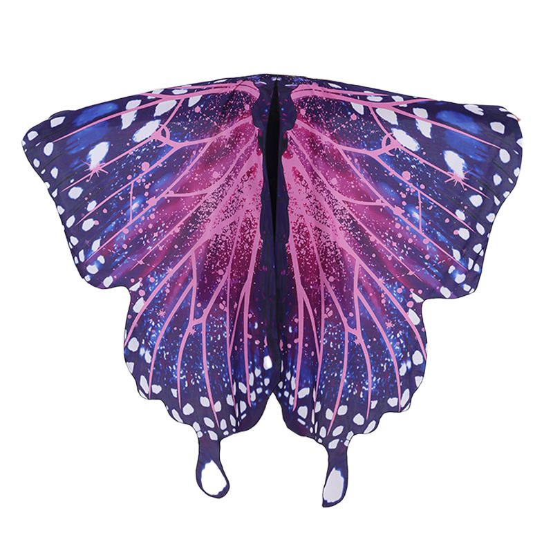 Europa y los Estados Unidos transfronterizos nuevos grandes capas de mariposa, capas, bandas de pelo, cos de Halloween, danza, decoración, espectáculo de escenario, hombros