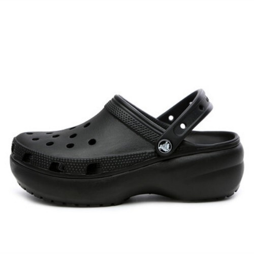 Cross Croc Shoes Cloud Thick Bottom Medium Heel Women's Sandals and Slippers Outdoor Casual Height Increasing Beach Shoes 206750 Cross Croc Shoes Cloud Thick Bottom Medium Heel Women's Sandals and Slippers Outdoor Casual Height Increasing Beach Shoes 206750