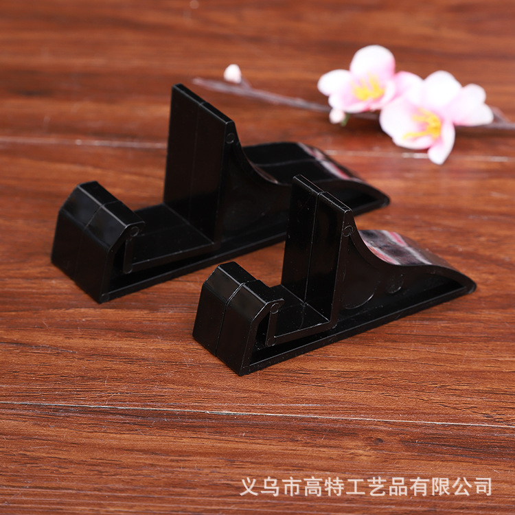 Decoración creativa foto marco soporte vidrio artesanía pantalla soporte