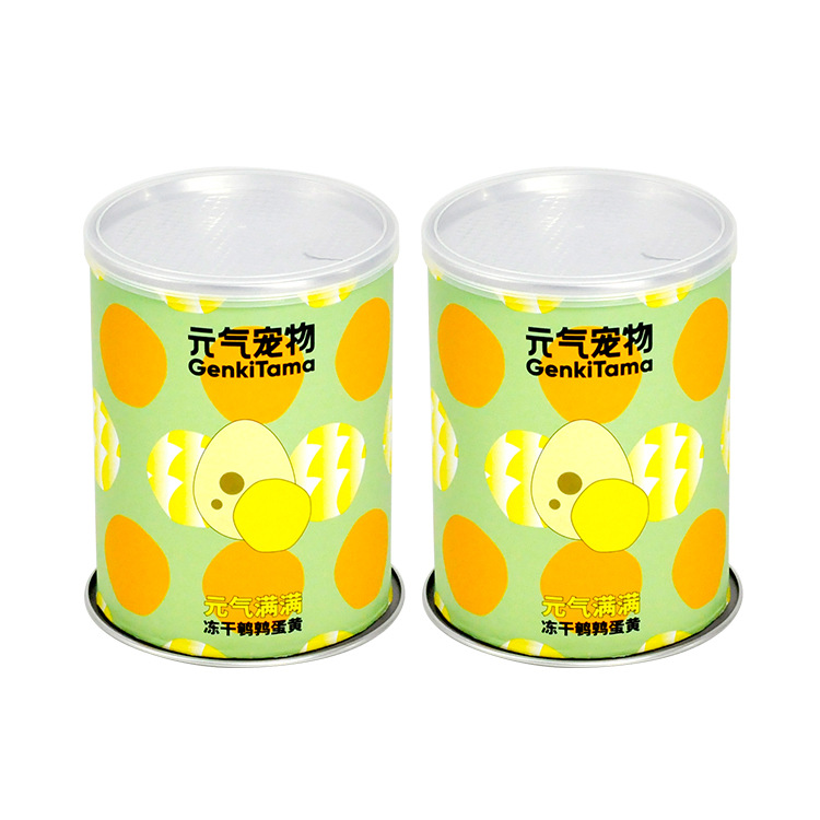 Botella de papel de sellado para mascotas Diseño gratuito Botella de papel redonda Personalizada Folha de aluminio fácil de desgarrar Botella de papel Personalizada