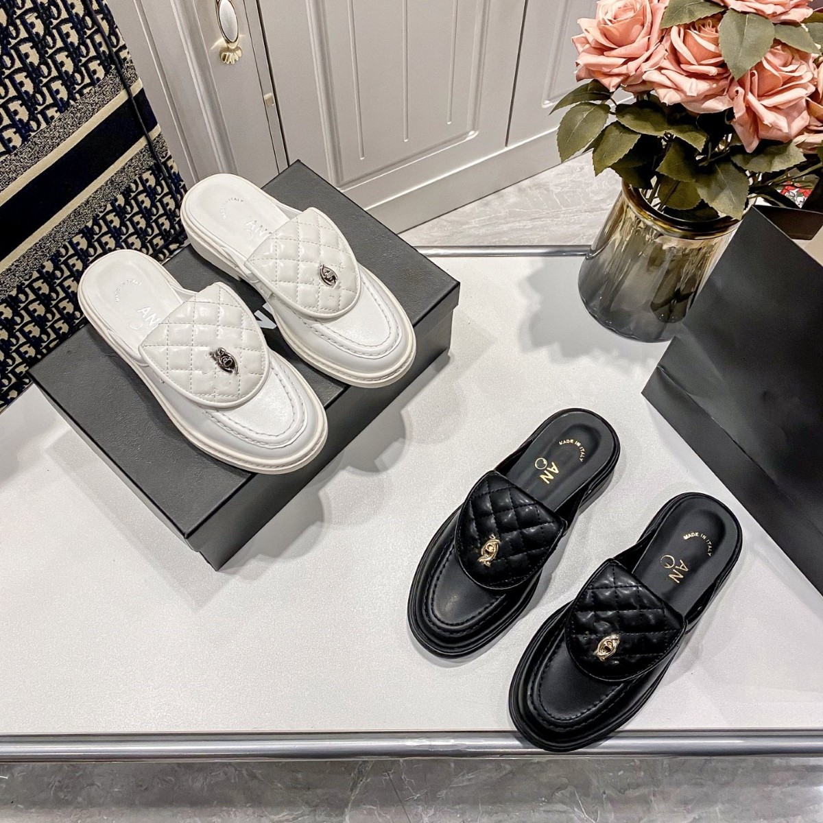 여성용 하이버전 작은 향기로운 마름모 로퍼, 다용도 작업화, 캐주얼 스타일 작은 가죽 신발, 검은색 싱글 슈즈