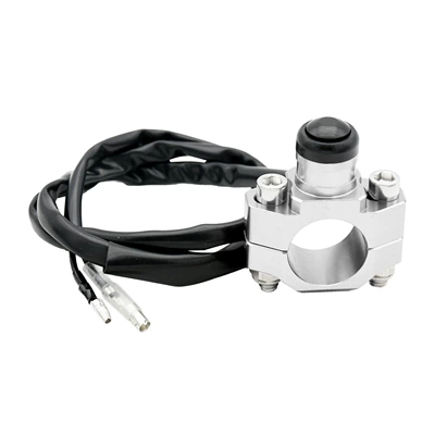 motorcycles, horn switch, CNC aluminum | Other power supply, ignition system - silver