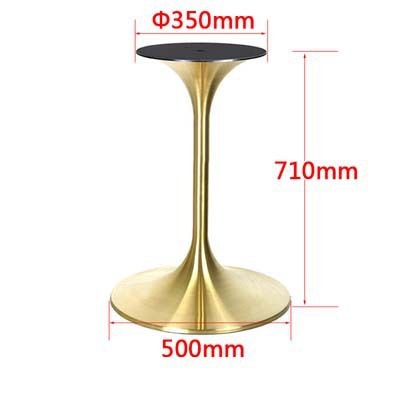 現代の軽くて豪華な金メッキの足の支えのテーブルの足の黄チタンのテーブルの足のステンレスの金メッキのテーブルの足の金属のテーブルの足|undefined