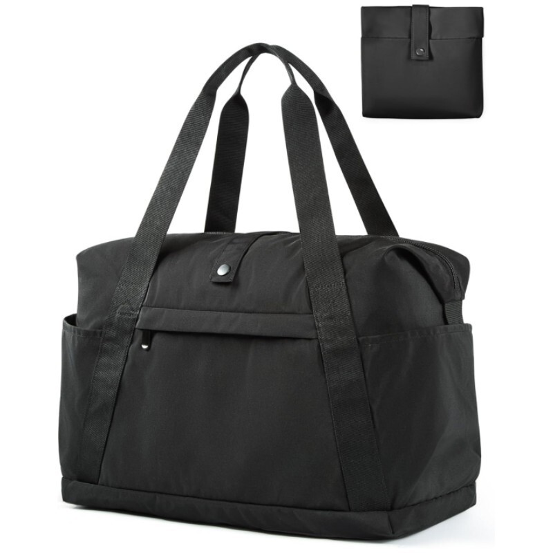 Amazon In-Stock 23-Liter Foldable Large-Capacity Weekend Fitness Tote Bag Suitable for Women, Travel Overnight Bag