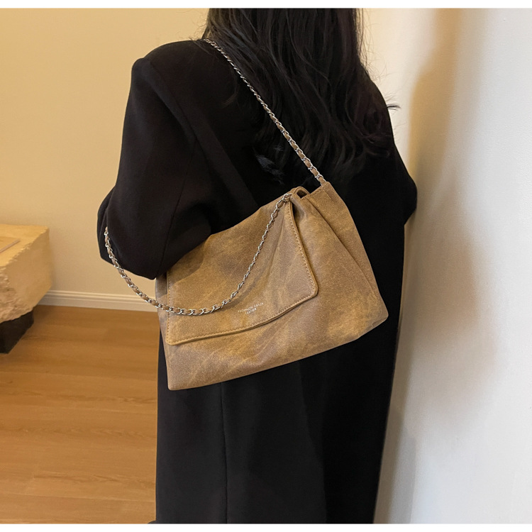 2023 Nieuwe Hot Selling Hoge Capaciteit Vrouwen Tas Geavanceerde Gevoel Draagtas Veelzijdige Een Schouder Crossbody Keten Tas_voghion.com