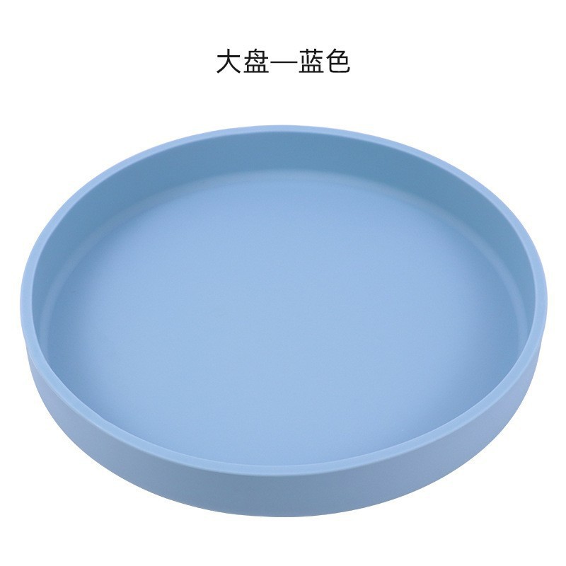 Juego de vajilla de silicona de grado alimenticio para niños, tazón para alimentos complementarios, plato para frutas, hervible, venta caliente en Amazon