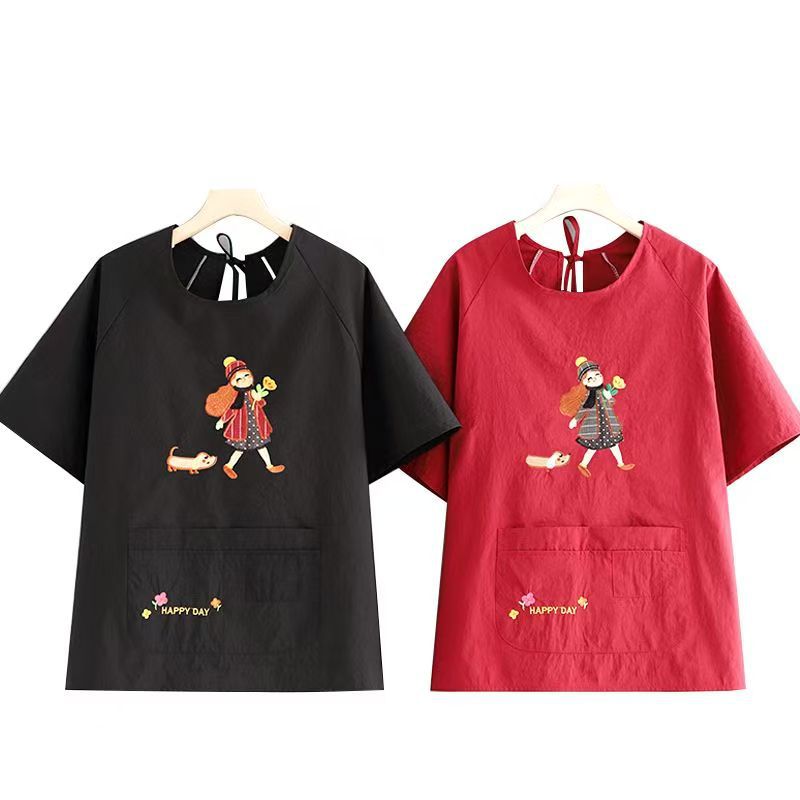 Foreign-style Anti-splashing Water Apron Kitchen Household Korean-style Wear-resistant Cooking Waist Women's Catering Special Anti-fouling Work Clothes