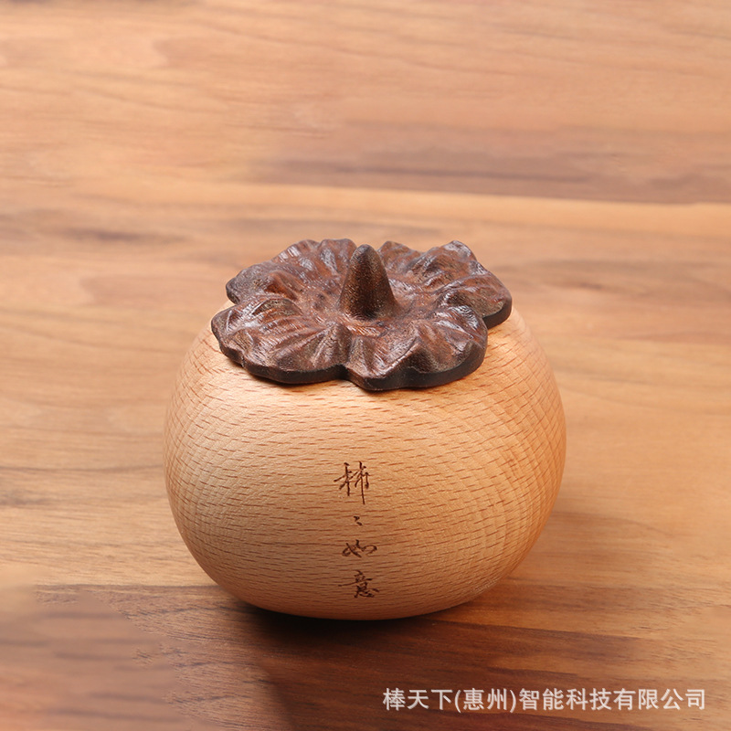 柿柿如意木質拡香器車載香薫器花梨木柿芳療養生館無火香薫プレゼント|undefined