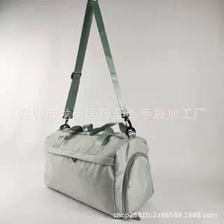 定制牛津布大容量便携袋旅行涤纶防水随身旅行行李袋健身房收纳包