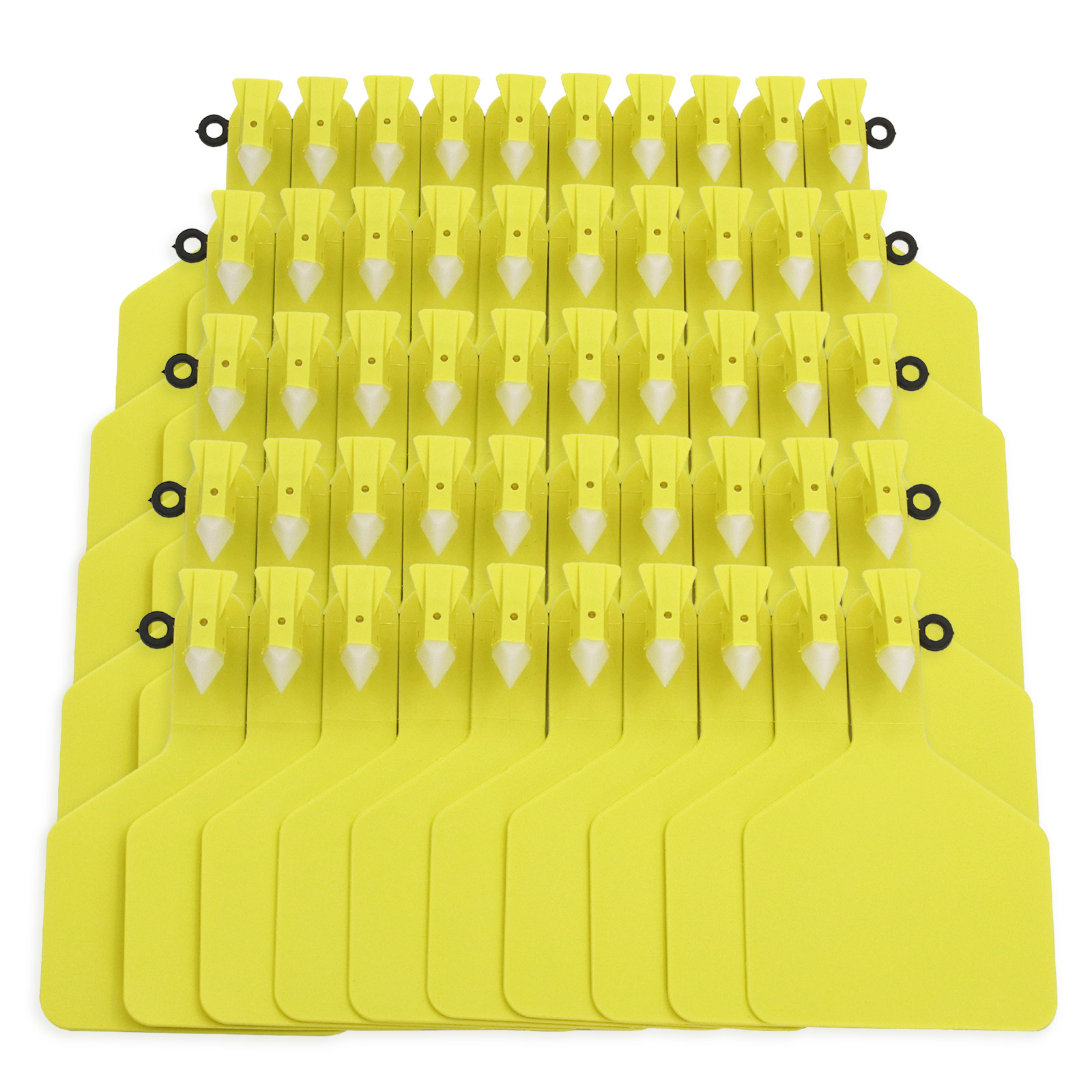 Etiqueta de oreja de ganado muduro Etiqueta de oreja de TPU integrada de una sola pieza etiqueta veterinaria engrosada grande Etiqueta de oreja de vaca