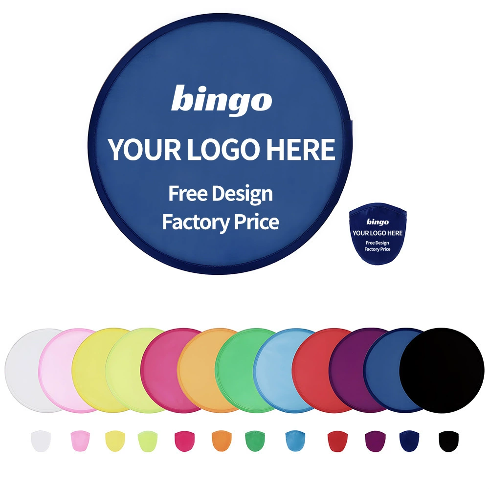 Складной веер, веер-фрисби, веер с индивидуальным логотипом, тканевый веер, круглый веер, веер из полиэстера, портативный веер на заказ, складной веер с мультяшным принтом оптом