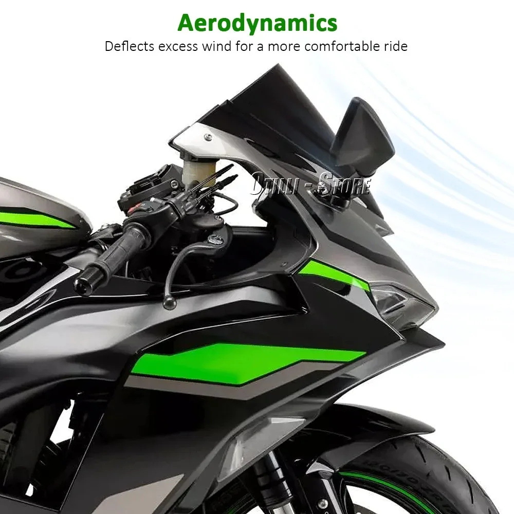 Kawasaki Ninja ZX-6R 2024 front windshield windshield motorcycle modification accessories in stock
