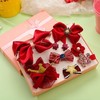 Children's set, hair accessory with bow, hairgrip, bangs, hairpins for princess, jewelry