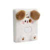 Cartoon plush cute card book, photoalbum for elementary school students, storage system, Korean style, tear-off sheet