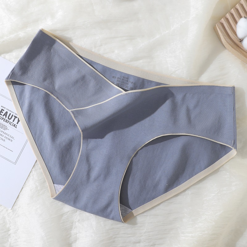 Ropa interior de mujer embarazada entrepierna de algodón de verano ropa interior de cintura baja embarazada soporte de vientre temprano, medio y tardío sin costuras más tamaño ropa interior de mujer embarazada al por mayor