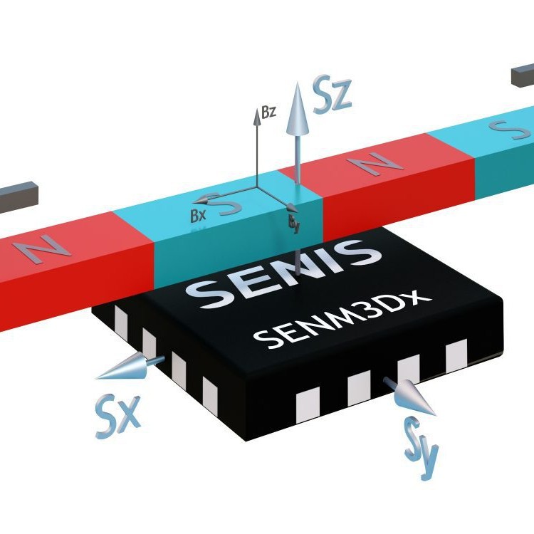 瑞士SENIS  3 轴霍尔磁传感器 SENM3Dx