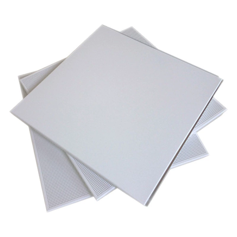 Фабрика поставляет алюминиевую ластовицу 600*600 влагостойкую белую алюминиевую потолочную алюминиевую ластовицу офисный Размер алюминиевая ластовица