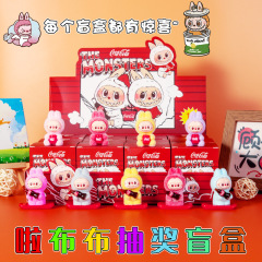 萌粒公仔拉布布盲盒玩具爆款网红爆款盲盒挂件labubu玩偶泡泡玛特