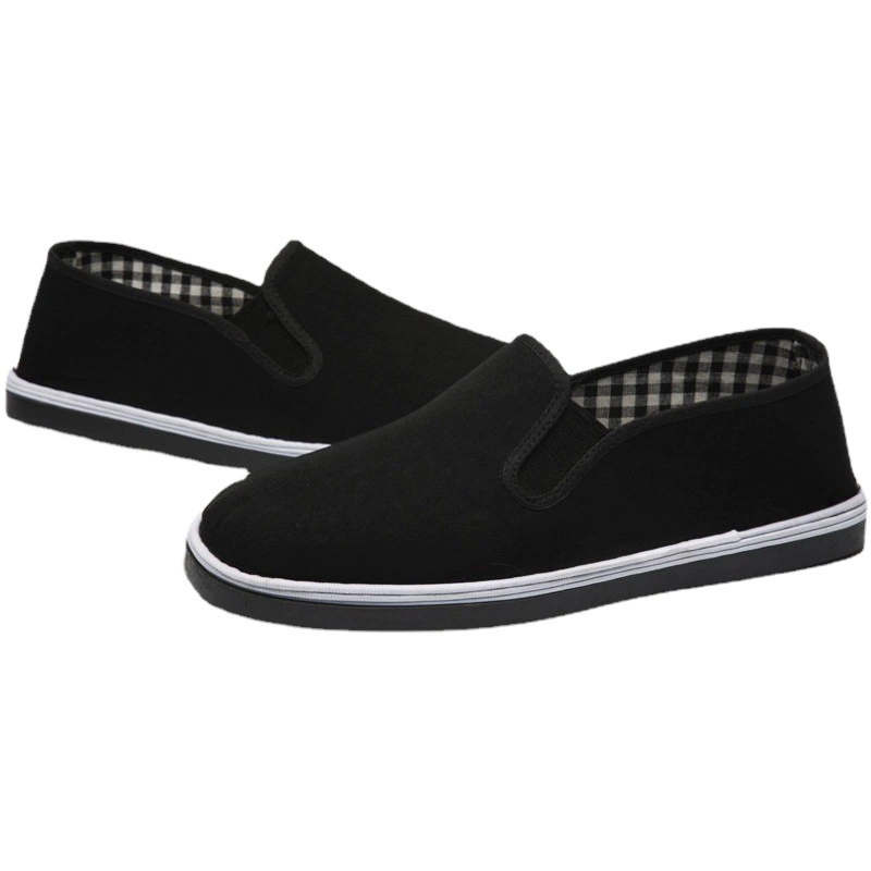 Ткань обувь под колесом обувь строительная площадка обувь старая обувь из ткани Пекин обувь мужская обувь новая черная ткань обувь