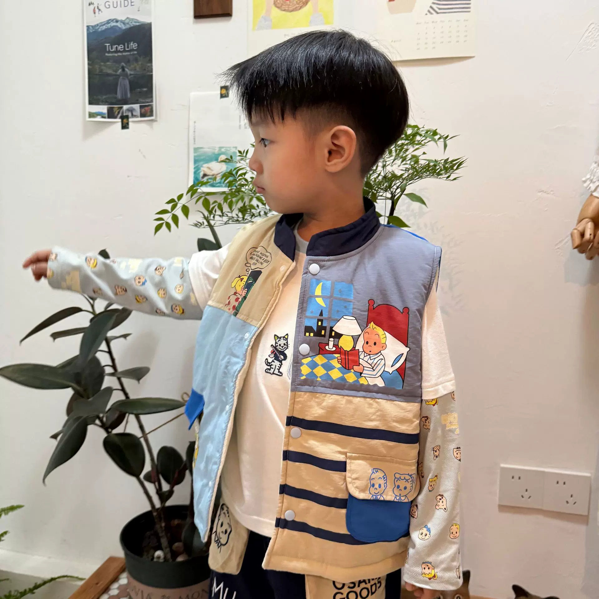儿童棉马甲2025年女童童装批发马甲宝宝秋冬外穿保暖加绒男童马甲