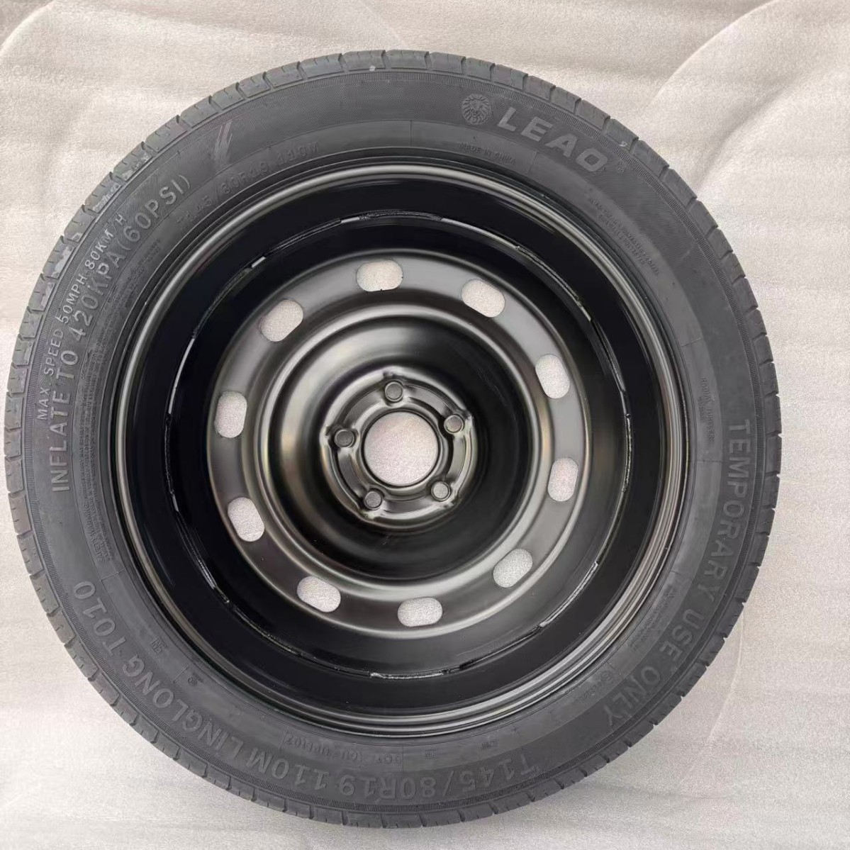 Wheel Hub Steel Rim 19inch Passenger Car Spare Tire Emergency Tire Iron Rim Wheel Hub Wholesale Steel
