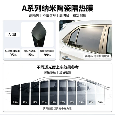 Automotive Film – Car Window Solar Film, Nano Ceramic - 152m-1m-wholesale-of-the-whole-volume-a15