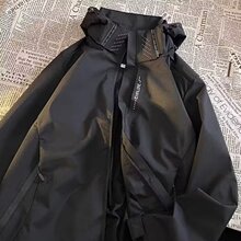 夹克男士冲锋衣外套男秋季青少年休闲情侣装户外潮流cityboy上衣