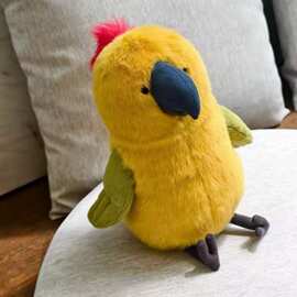 jellycat巴吉比鹦鹉公仔毛绒玩具鹦鹉布娃娃parrot芒果鹦鹉动物园