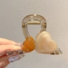 9# (medium size) brown transparent love gripper 8cm