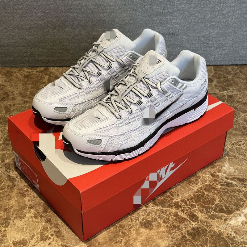 P6000 Men's Sports Shoes Summer Retro Running Shoes Style Breathable Lightweight Cushioning Dad Shoes Men's and Women's Sports Shoes