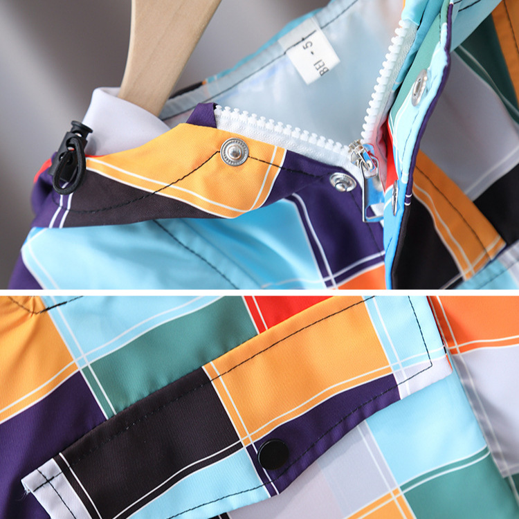 6211 juegos de niños primavera y otoño juegos de deportes con capuzas de dos piezas 2025 nuevo estilo frito calle guapo bebé de otoño