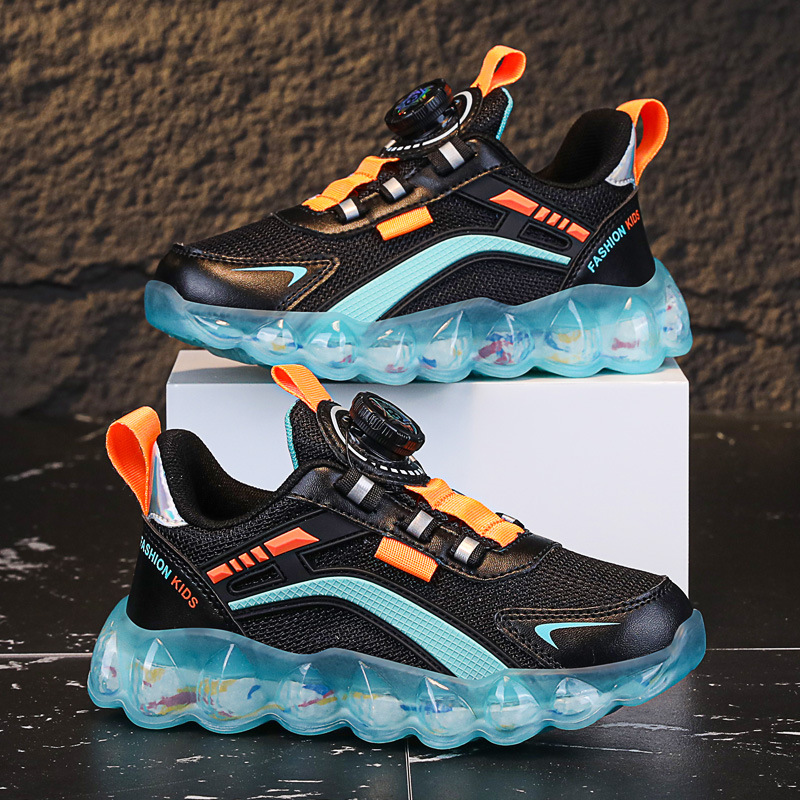Kindersportschuhe Mit Drehverschluss Für Jungen Und Mädchen_voghion.com