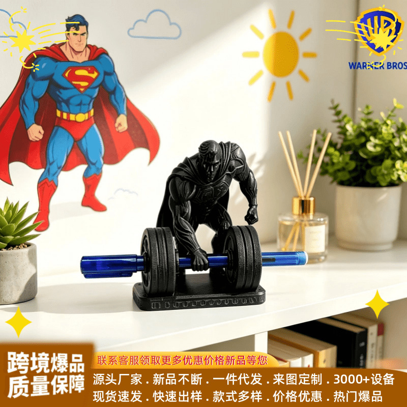New 3D Printed Superhero Pen Holder Desktop Storage Ornament Multifunctional Creative Personalized Gift Pen Stand New 3D Printed Superhero Pen Holder Desktop Storage Ornament Multifunctional Creative Personalized Gift Pen Stand