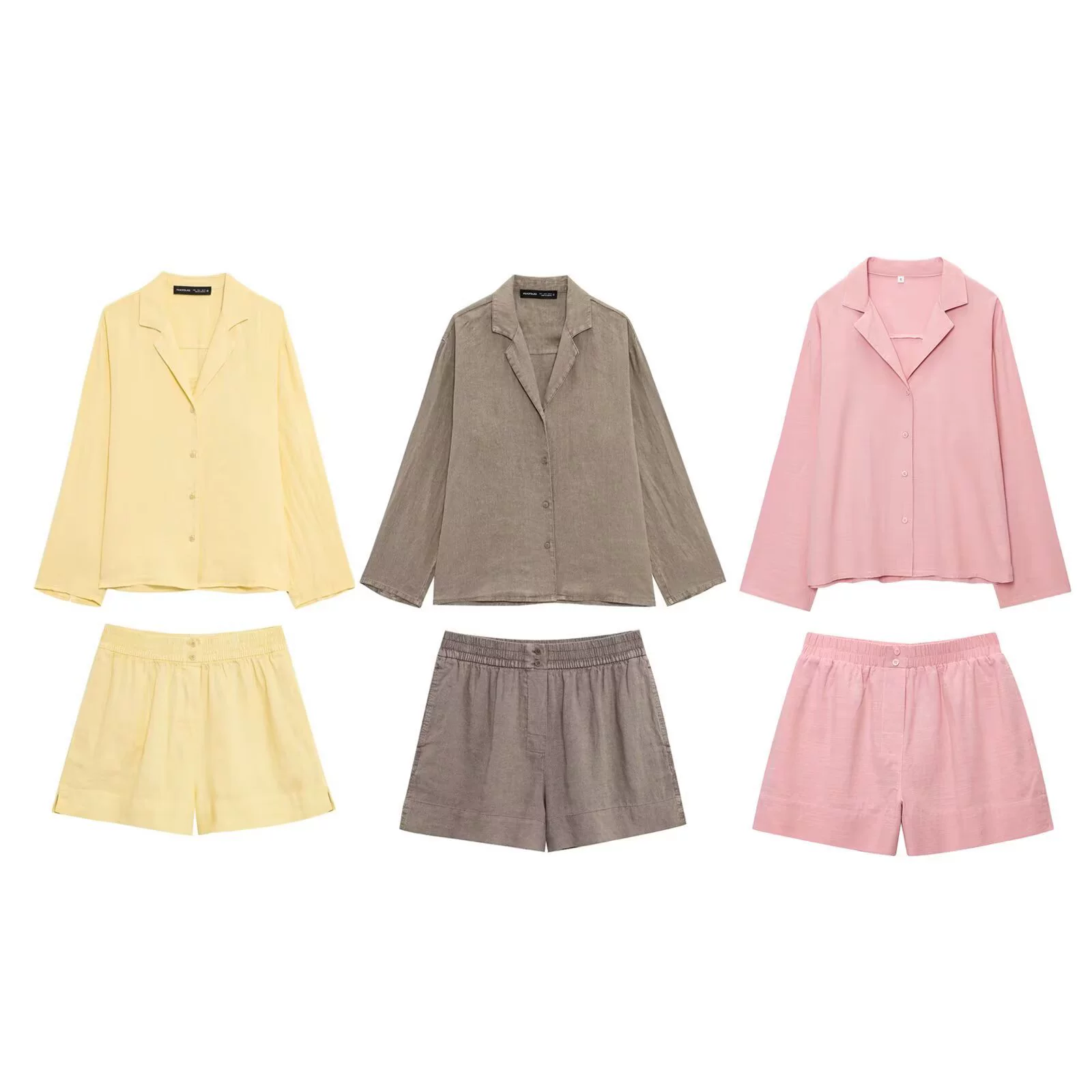 PB & ZA Женская одежда 2025 Новый стиль Повседневная льняная рубашка повседневная рубашка 478620