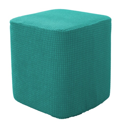 Waterproof square stool seat cover, waffle elastic shoe changing bench cover, kindergarten low stool cover
