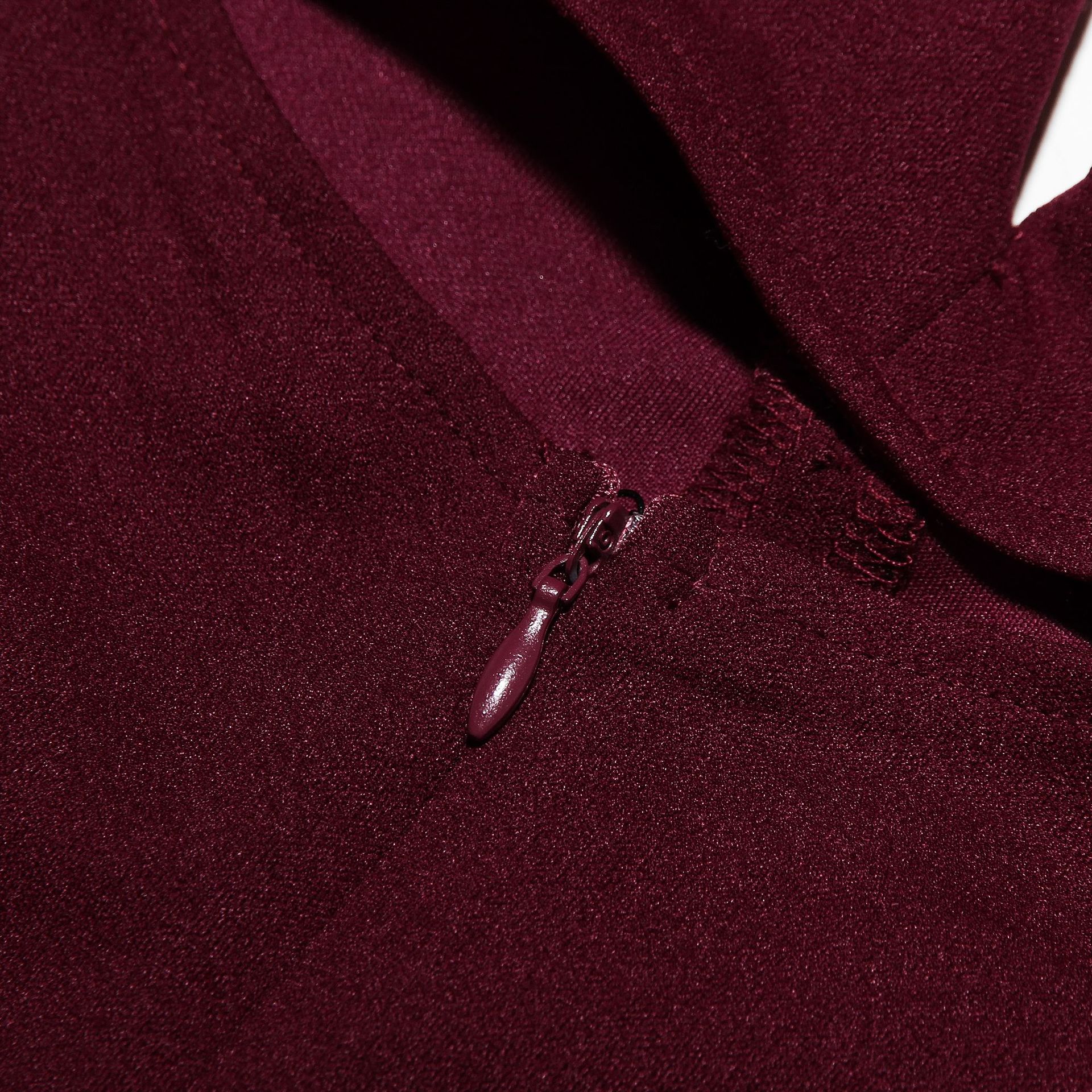 Sexy Women Clothing Sexy Backless V neck Midi Dress Skinny Sheath Split Halter Dress