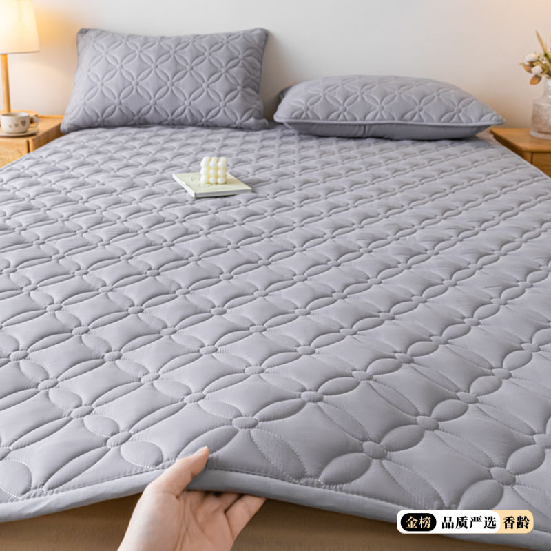 모자이크 리프-스타 그레이 [A급 생면, 사계절 사용가능]