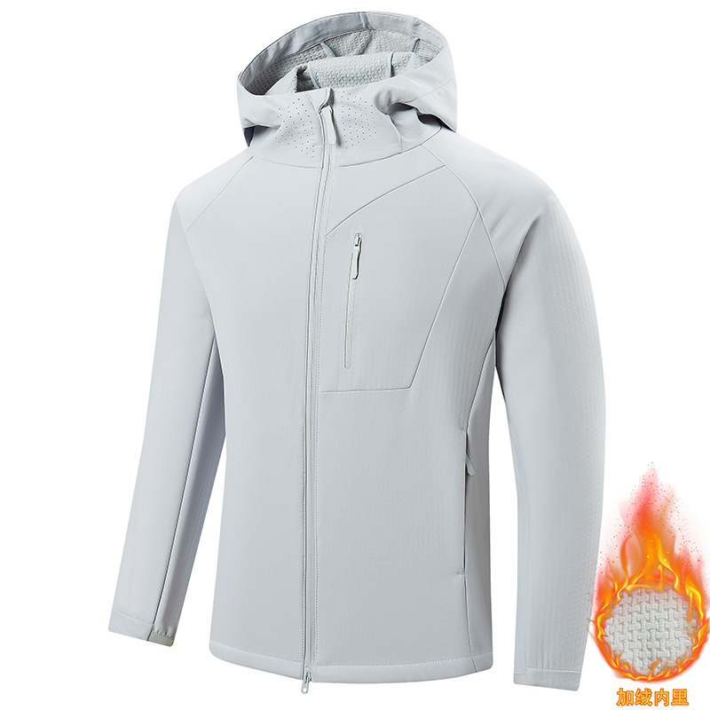 2026 New Autumn/Winter Softshell Jacket for Men and Women, Outdoor Windproof, Waterproof, Warm, Casual Jacket, Wholesale
