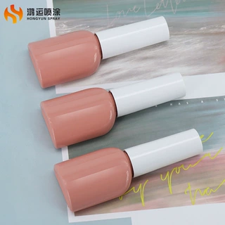 定制指甲油胶玻璃空瓶 可加工制作7ml透明分装瓶 甲油胶包材