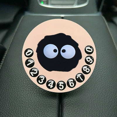 Phone Number – Nömrəli dayanma kartı - cute-cartoon-052-parking-sign