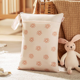 (Cross-border trading), fashionable storage bag wet and dry separation, waterproof diaper, cloth bag, Nordic style