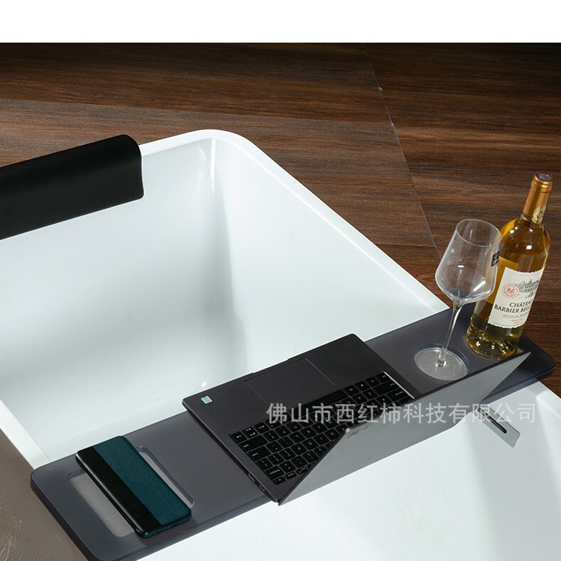 Factory Ready-Made Hotel Household High-End Waterproof Light Luxury Bath Brush Drama Watching Movies Reading Red Wine Bathtub Storage Rack Factory Ready-Made Hotel Household High-End Waterproof Light Luxury Bath Brush Drama Watching Movies Reading Red Wine Bathtub Storage Rack