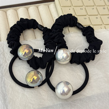 超美极光星空圆球头绳2024新款高级感扎马尾发绳高弹力橡皮筋发圈